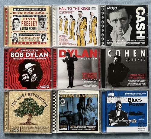 Mojo magazine cds - x,