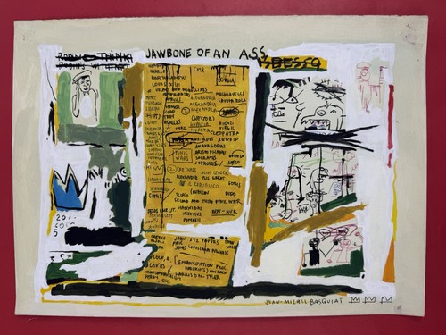 Jean michel basquiat - basquiat, su