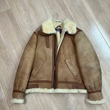 Giacca da volo uomo Schott rara 40 SCHOTT B 3 pelle di pecora made in USA flight jac