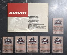 DUCATI SUPERSPORT SUPERLIGHT manuale Uso Manutenzione NUOVO libretto Libro NOS