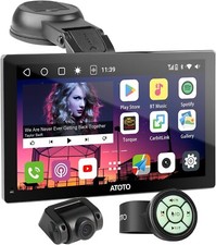 ATOTO P9 7" QLED Android Dash Navigation, Autoradio Portatile, Tracciamento GPS,