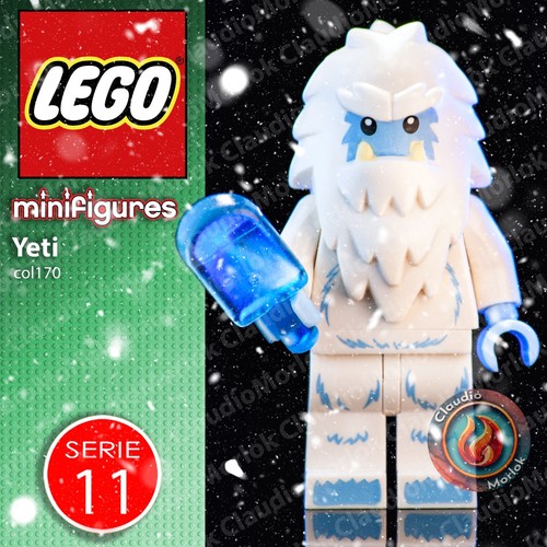 Lego yeti minifigure - lego,