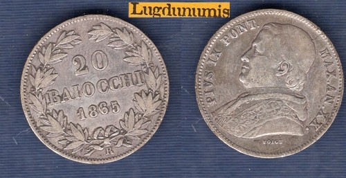 Vatican baiocchi 1865 tb - vatican,