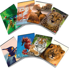 ANIMAL, Maxi Quaderni A4 Righe