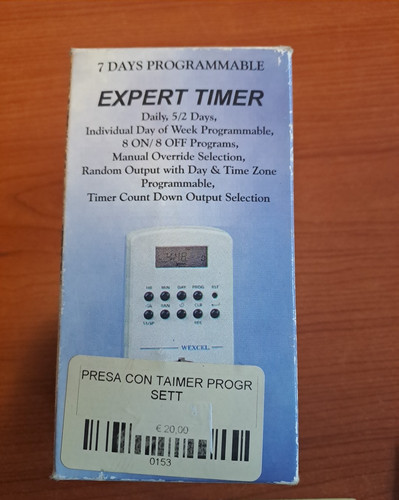 Presa con timer - , programmabile