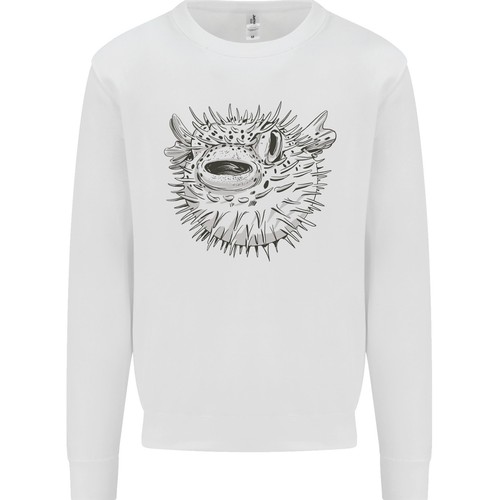 Illustrazione pesce palla - di,