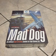 MAD DOG espansione FLIGHT SIMULATOR 98 BIG BOX NUOVO PC in inglese INTROVABILE
