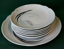 SERVIZIO PIATTI 6 PERSONE FRUTTA DOLCE ILMENAU HENNEBERG PORZELLAN GERMANY. JJ51