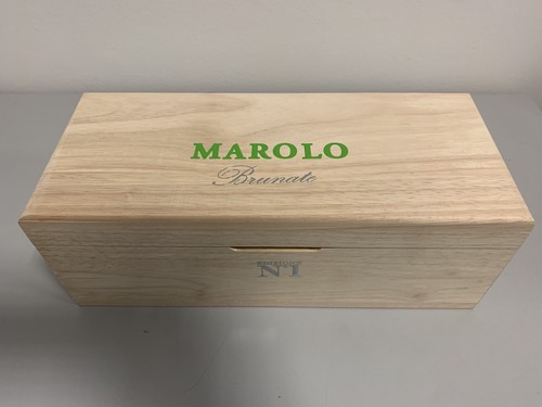 Wooden box marolo grappa - marolo,