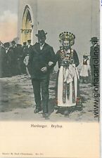 VINTAGE POSTCARD: NORWAY NORGE:  BRYLLUP - ETHNIC