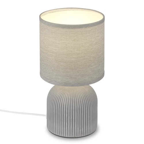 Lampada tavolo con paralume - lampada,