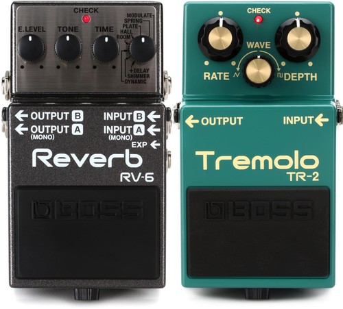 Boss digital reverb pedal - boss,
