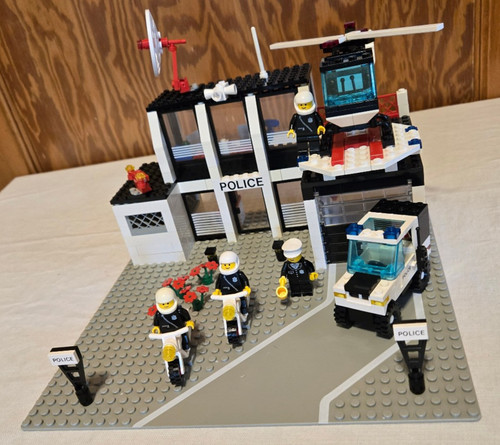 Lego 6386 base - 6386, polizia