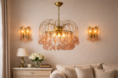 Lustre murano vintage 1970 - vintage,