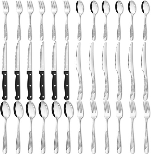 Set posate acciaio inox - set, 36