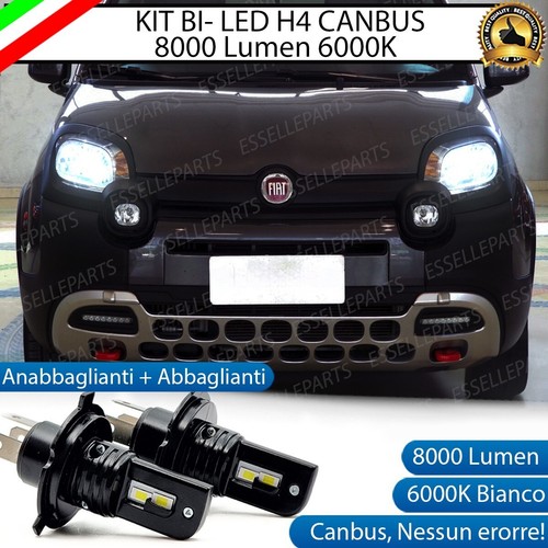 Kit led per fiat panda - h4,