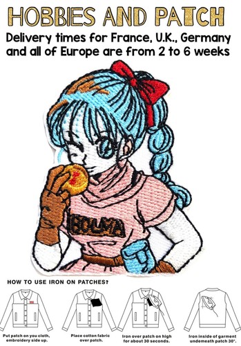 Patch dragon ball bulma - patch, gt
