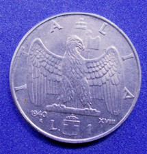 1 LIRE Italia impero Re