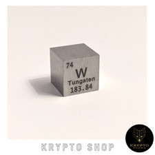 Cubo di tungsteno 10 mm cubo