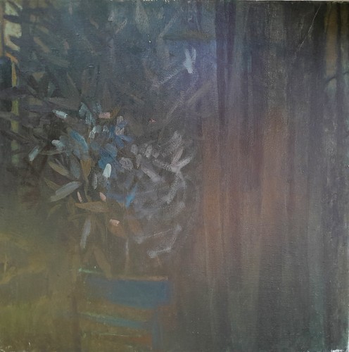 Dipinto olio tela - olio, su