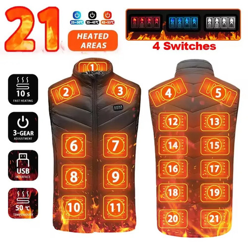 Gilet riscaldato usb zone - riscaldato,
