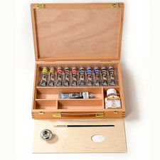 Cassetta in legno di faggio di