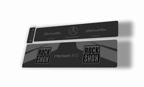 Adesivo decalcomania rock shox - adesivo,