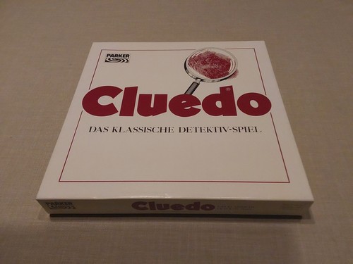 Cluedo parker detective game - -,