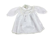 Tutina Per Neonato Baby Vestito per Battesimo Cerimonia di Raso