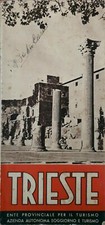17) DEPLIANT TRIESTE ENTE TURISMO CON CARTINA MAPPA