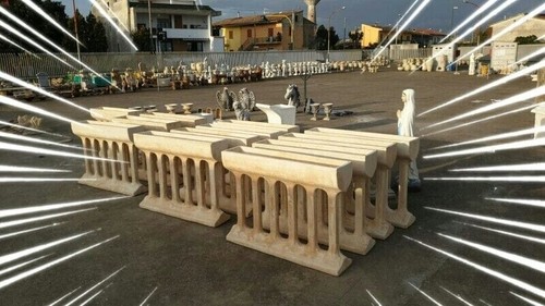 Fioriera recinzione balaustra - fioriera,