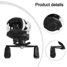 Mulinello da Pesca Baitcasting Leggero per Comoda Lunga Esperienza di Casting