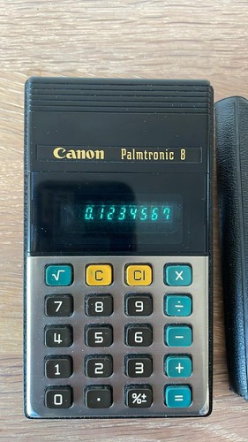 Canon palmtronic - canon,