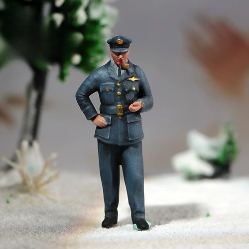 Painted figure model - cz,