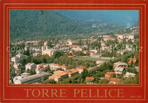 Torre pellice ripresa aerea - torre,