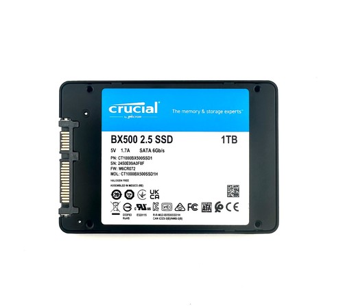 Ssd crucial bx500 1tb sata - ssd,