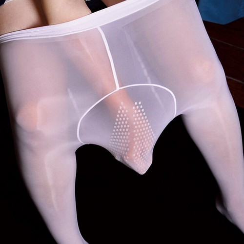 Collant uomo lucido silicone