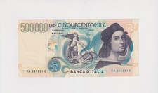 500000 LIRE RAFFAELLO