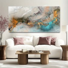 Nuvola Astratto Quadro Tela