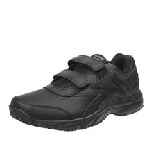 Reebok Work N Cushion - Scarpe Running In Pelle Nero - Taglia 45.5 [12 US 30cm]