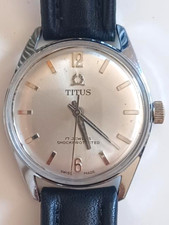 VINTAGE - SOLVIL ET TITUS Geneve 7055 F Orologio Uomo - Made in SWISS / 17 Jewels