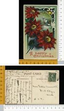 V0482] BUON NATALE - CHIESA STELLA DI NATALE E STELLA LUMINOSA _ 1912