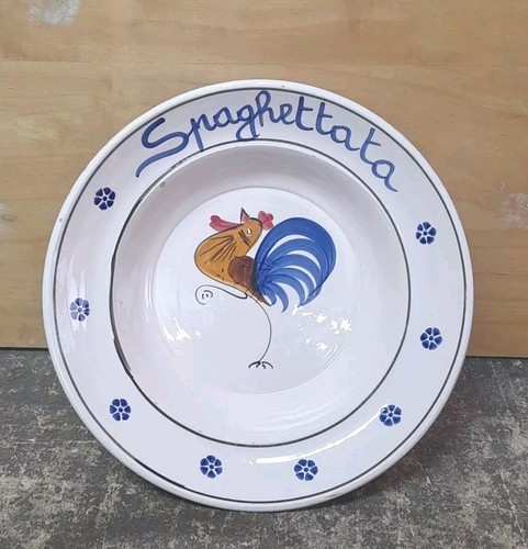 Antico grande piatto ceramica - piatto,
