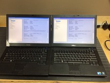 2x Dell Latitude E6410 Laptop