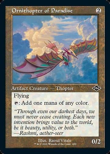 Mtg ornithopter paradise - ornithopter,