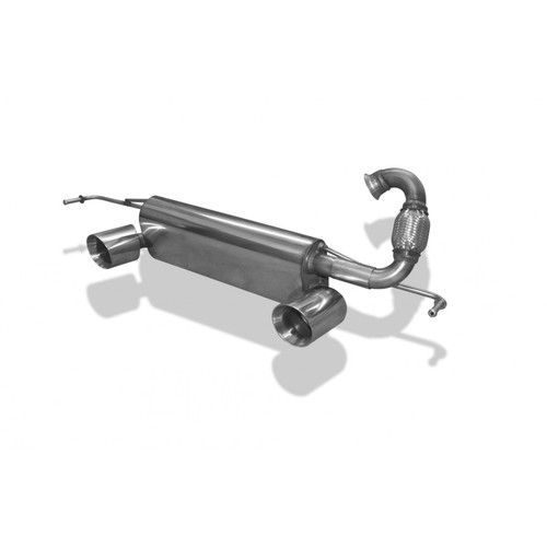 Silenziatore sportivo duplex