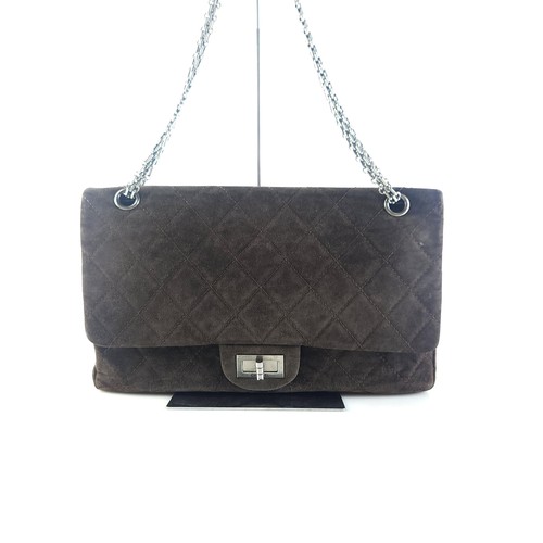 Chanel suede flap - chanel,