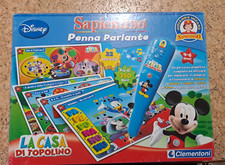 Gioco Sapientino Penna Parlante La Casa di Topolino Clementoni pari a nuovo