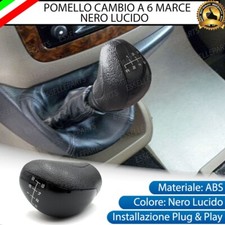 POMELLO LEVA CAMBIO A 6 MARCE NERO LUCIDO IN ABS PER MERCEDES VIANO VITO W639