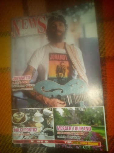 Jovanotti cover magazine live - jovanotti,